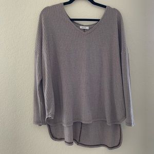 Waffle Knit Top
